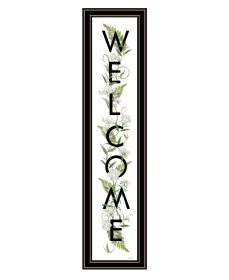 "Welcome Sign II" by House Fenway, Ready to Hang Framed Print, Black Frame