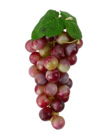 2 Bunches Artificial Fruit Grapes Fake Fruits Simulation Lifelike Grapes [S]