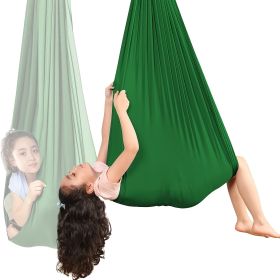 1pc Indoor Therapy Sensory Swing For Kids; Outdoor Room Adjustable Fabric Hammock For Children Teens Autism; ADHD; Aspergers; Sensory Integration; 59Ã (Color: Sky Blue)